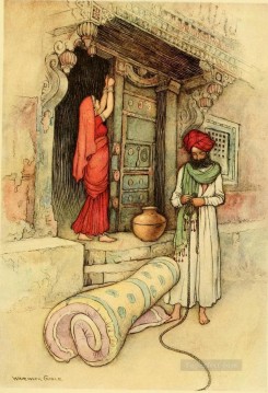ワーウィック ゴーブル フォーク ベンガル物語 12 インド産 Oil Paintings